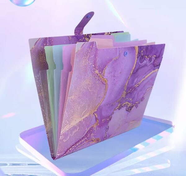 CARPETA DE ARCHIVOS DE 5 COMPARTIMIENTOS