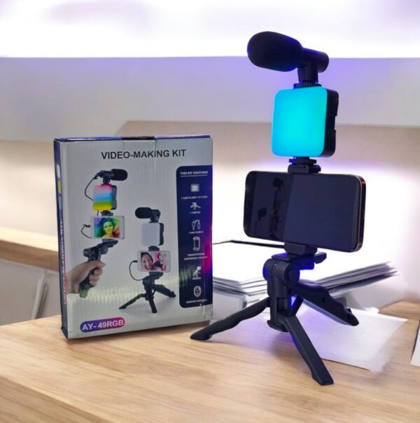 KIT DE GRABACIÓN PORTÁTIL AY-49RGB
